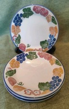 Vintage Staffordshire Tableware Chianti Side Plate x4