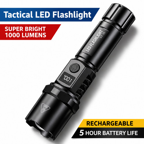 Torch light rechargeable led - light,