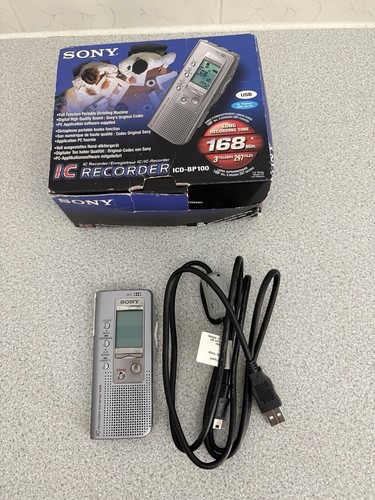 Sony recorder 16mb silver - recorder,