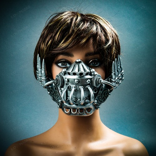 Steampunk respirator gas mask - respirator,