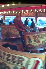 35mm Slide 1970's Fairground Waltzer Ride Action Shot p1
