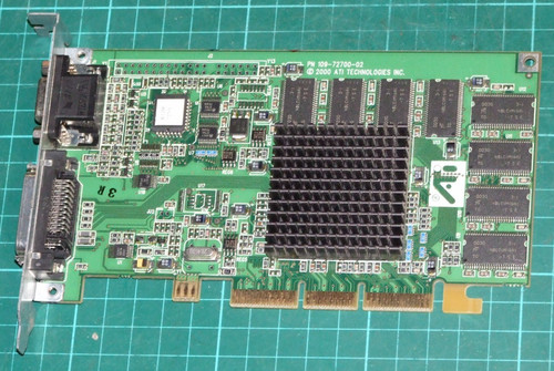 Ati rage 128 pro agp - 128, video