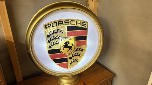 Porsche round light up - porsche,