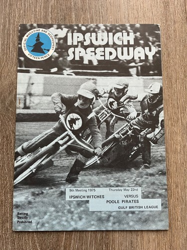 Ipswich speedway programme - speedway, may