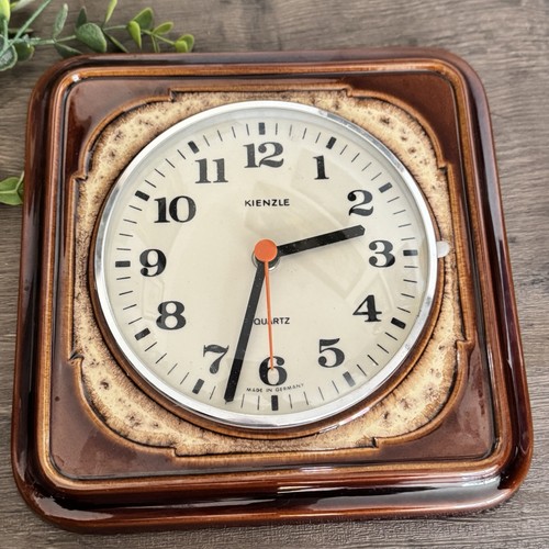 Vintage kienzle wall clock - wall,
