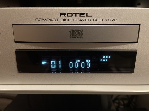 Rotel rcd 1072 - cd/hdcd, player