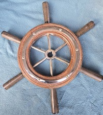 Vintage Yacht/ Ships Boat Wheel 14" Diameter