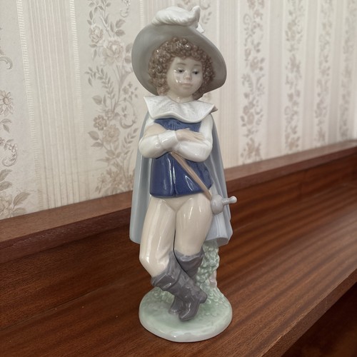 Nao lladro cavalier boy - by,