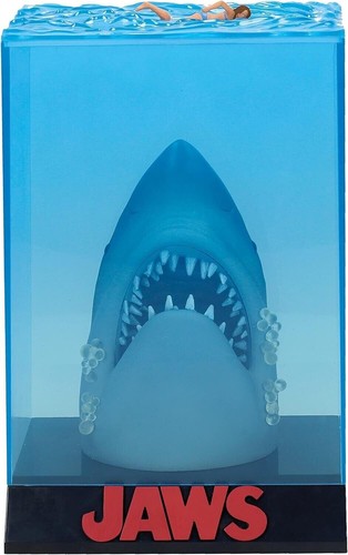 Jaws movie poster - 3d, diorama