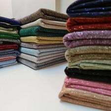 SHIMMER MOONLIGHT SHINY STRETCH GLITTER NYLON BACKDROP DRESS DECOR FABRIC 58"