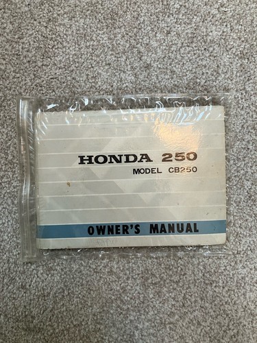 Honda cb250 1970 - 1970, owners