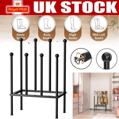 Metal boot stand rack indoor - boot,