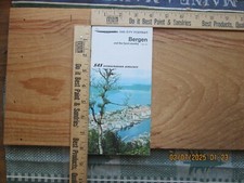 sas scandinavian airlines bergen & fjord country brochure