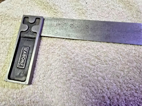 Rabone steel set - 6", square