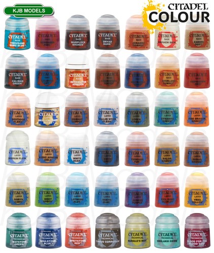 Citadel acrylic paints - acrylic,