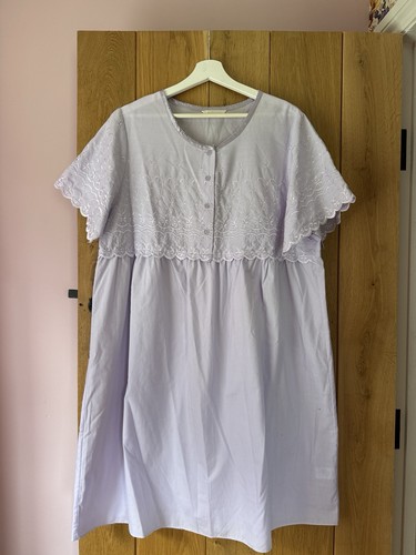 Vintage lilac nightie - lilac,