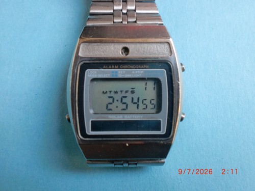 Seiko vintage digital watch - seiko,
