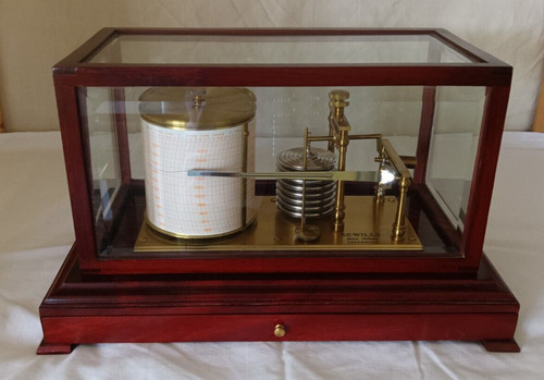 Antique barograph sewills - antique,