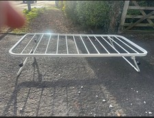 Ivory Metal Trundle Bed Frame