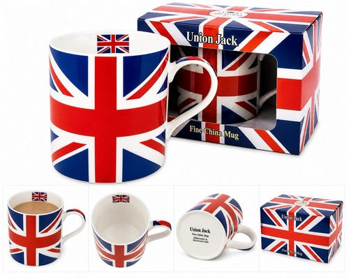 Union jack mug - union, fine