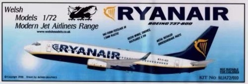Welsh models ryanair - welsh, 1:72
