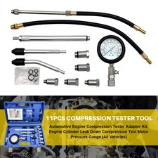 New Petrol Engine Cylinder Pressure Tester Compression Gauge Test Kit for Car