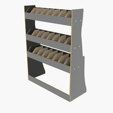 VW Transporter  Bulkhead Black  Hexaboard  Racking