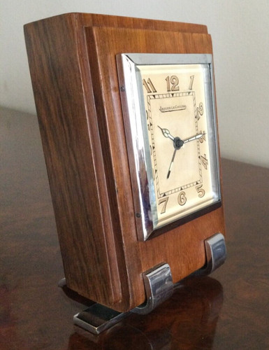 Jaeger lecoultre table clock - jaeger,