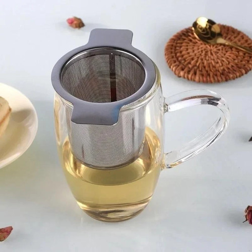 Stainless steel mesh tea - stainless,