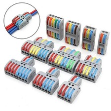 SPRING LEVER TERMINAL BLOCK