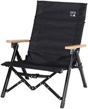 CAPTAIN STAG UC-1831 CS Black Label Low Chair with storage bag F/S w/Tracking#