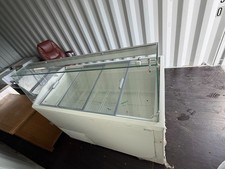used ice cream display freezer