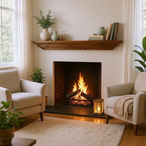 Classic fireplace mantle - classic,