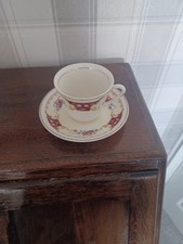 Portland Pottery Cobridge Staffordshire Cup and Saucer.