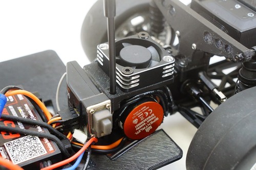 Receiver motor cooling fan - receiver,
