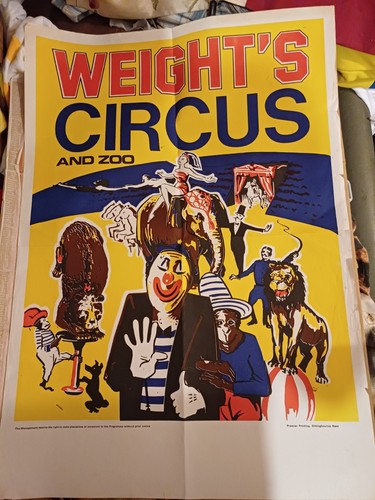 Weights circus poster cirque - weights,