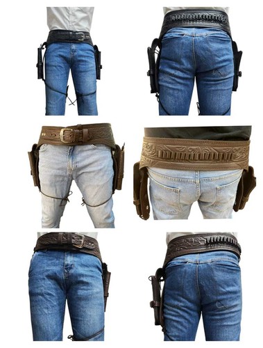 New cowboy embossed double gun - cowboy,