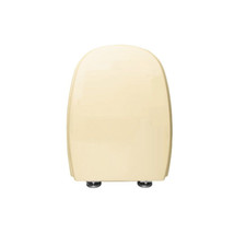 Toilet seat for Wells Ginori vase Square Champagne 44.3-45.5 x 35.5 cm water cover