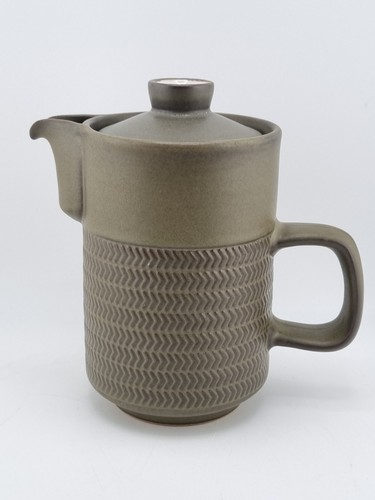 Denby chevron coffee pot - denby, 1