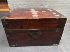 Charming old wooden box for
