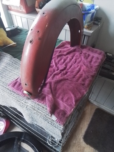 Bsa bantam rear mudgaurd - rear,