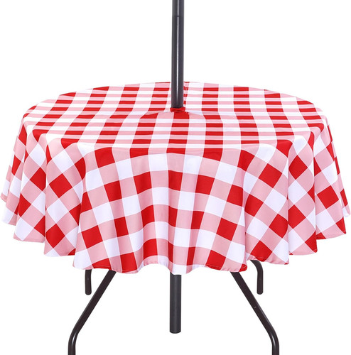 Red gingham outdoor - gingham,