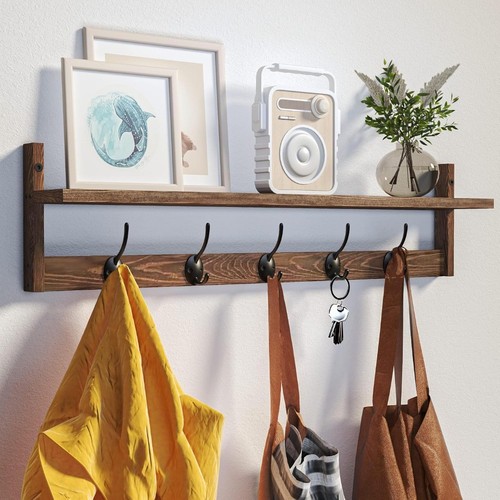 Wooden coat rack - wooden,