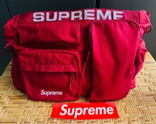 SUPREME Field Messenger Bag, Red, SS23, Excellent Condition.