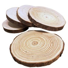 Wood Log Slices Christmas Name