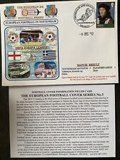 Tottenham Hotspur v Panathinaikos Europa League 6 Dec 2012 Dawn First Day Cover