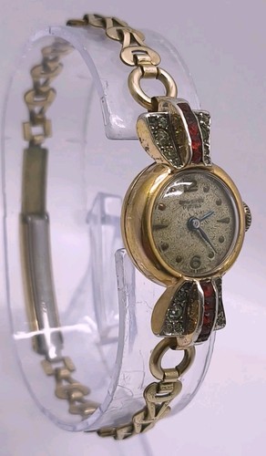 Vtg 1950s bucherer gold plated - 1950s,