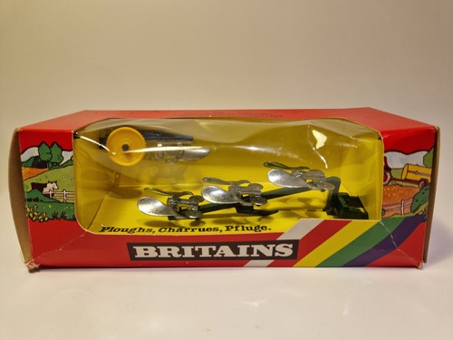 Britains ploughs furrow - ploughs,