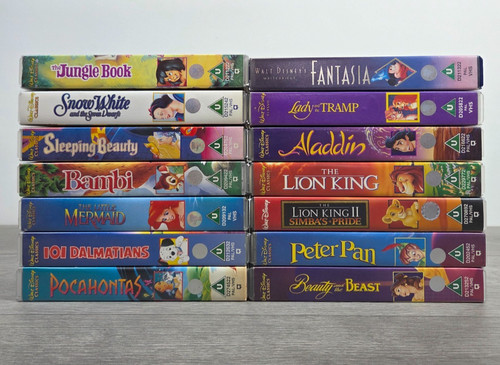 14x disney vhs bundle lion - 14x,