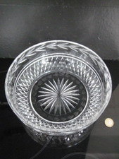RARE WATERFORD CRYSTAL GLANDORE CUT GLASS LARGE SERVING SALAD FRUIT TRIFLE BOWL